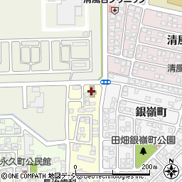 消防機関　富山市消防団北部方面団大広田分団周辺の地図