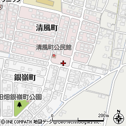 清風町公園周辺の地図
