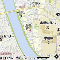 富山県富山市水橋新大町周辺の地図