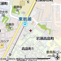辻川着付教室周辺の地図