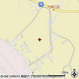 栃木県矢板市越畑周辺の地図