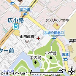 富山県高岡児童相談所周辺の地図