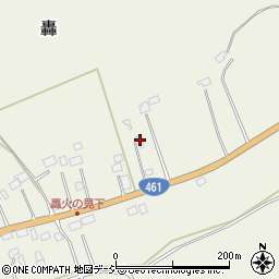 栃木県日光市轟349周辺の地図