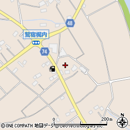 栃木県さくら市鷲宿2041周辺の地図