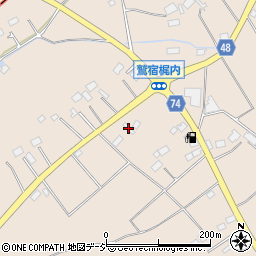 栃木県さくら市鷲宿1876周辺の地図