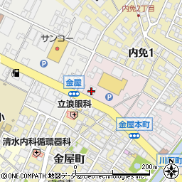 高岡信用金庫昭和支店周辺の地図