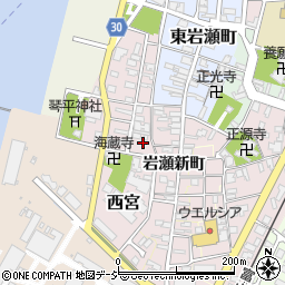 富山県富山市西宮620周辺の地図