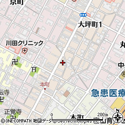 越田弥吉商店周辺の地図