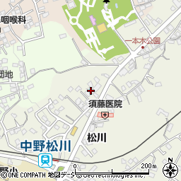 長野県中野市中野松川1898周辺の地図