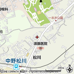 長野県中野市中野松川1897周辺の地図
