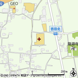 ホームプラザナフコ信州中野店周辺の地図