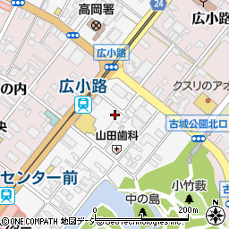 社会民主党　高岡総支部周辺の地図