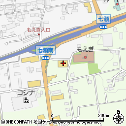 ユニクロ信州中野店周辺の地図