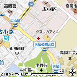 自衛隊富山地方協力本部高岡地域事務所周辺の地図