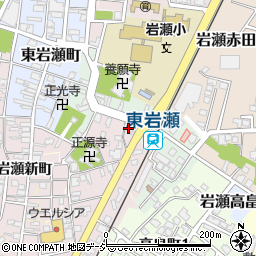 富山県富山市岩瀬神明町189周辺の地図