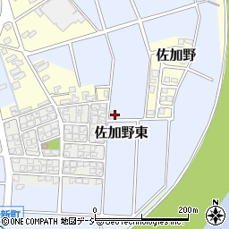 富山県高岡市佐加野東225周辺の地図