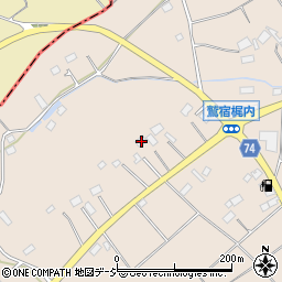栃木県さくら市鷲宿1838周辺の地図
