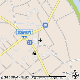 栃木県さくら市鷲宿2014周辺の地図
