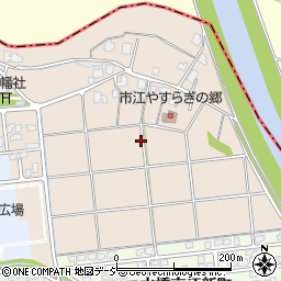 富山県富山市水橋市江周辺の地図
