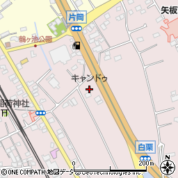 キャンドゥ矢板片岡店周辺の地図