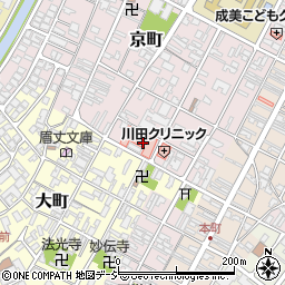 川田病院周辺の地図
