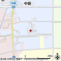 富山県滑川市中新1311周辺の地図