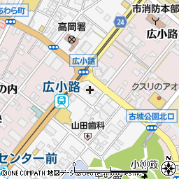 北國銀行高岡支店周辺の地図