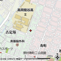 富山県高岡市古定塚3-8周辺の地図