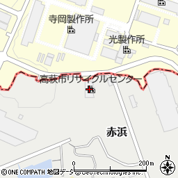 高萩市リサイクルセンター周辺の地図