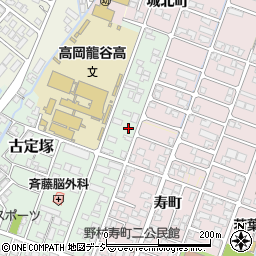 富山県高岡市古定塚3-58周辺の地図
