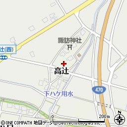 〒933-0965 富山県高岡市高辻の地図