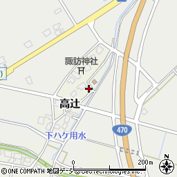 富山県高岡市高辻961周辺の地図