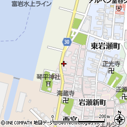 富山県富山市西宮684-1周辺の地図