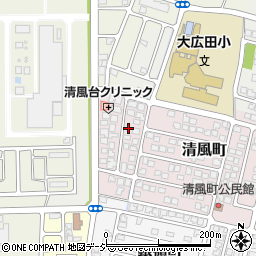富山県富山市清風町126周辺の地図