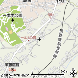 長野県中野市中野松川1944-2周辺の地図