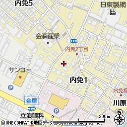 上田機型製作所周辺の地図