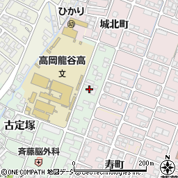 富山県高岡市古定塚3-17周辺の地図