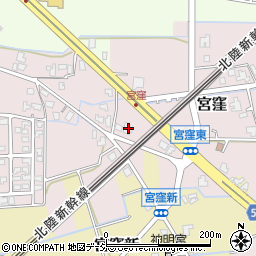 富山県滑川市宮窪1090周辺の地図