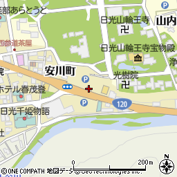 日光警察署安川町交番周辺の地図
