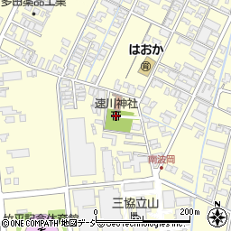 速川神社周辺の地図