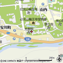 醫王院周辺の地図