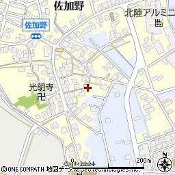 富山県高岡市佐加野851周辺の地図