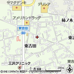 長野県中野市吉田柿ノ木周辺の地図