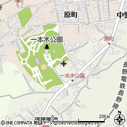 長野県中野市中野松川1919-1周辺の地図