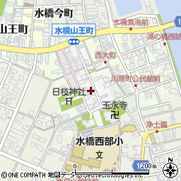 富山県富山市水橋大町557周辺の地図