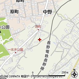 長野県中野市中野松川1935-1周辺の地図