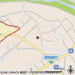栃木県さくら市鷲宿1796-3周辺の地図
