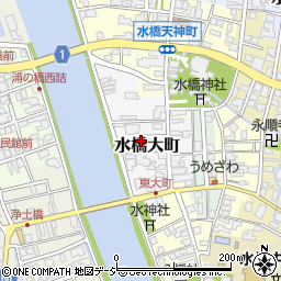 富山県富山市水橋中大町周辺の地図