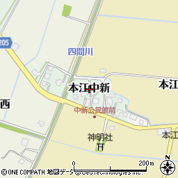 〒933-0247 富山県射水市本江中新の地図