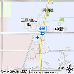 富山県滑川市中新1421周辺の地図
